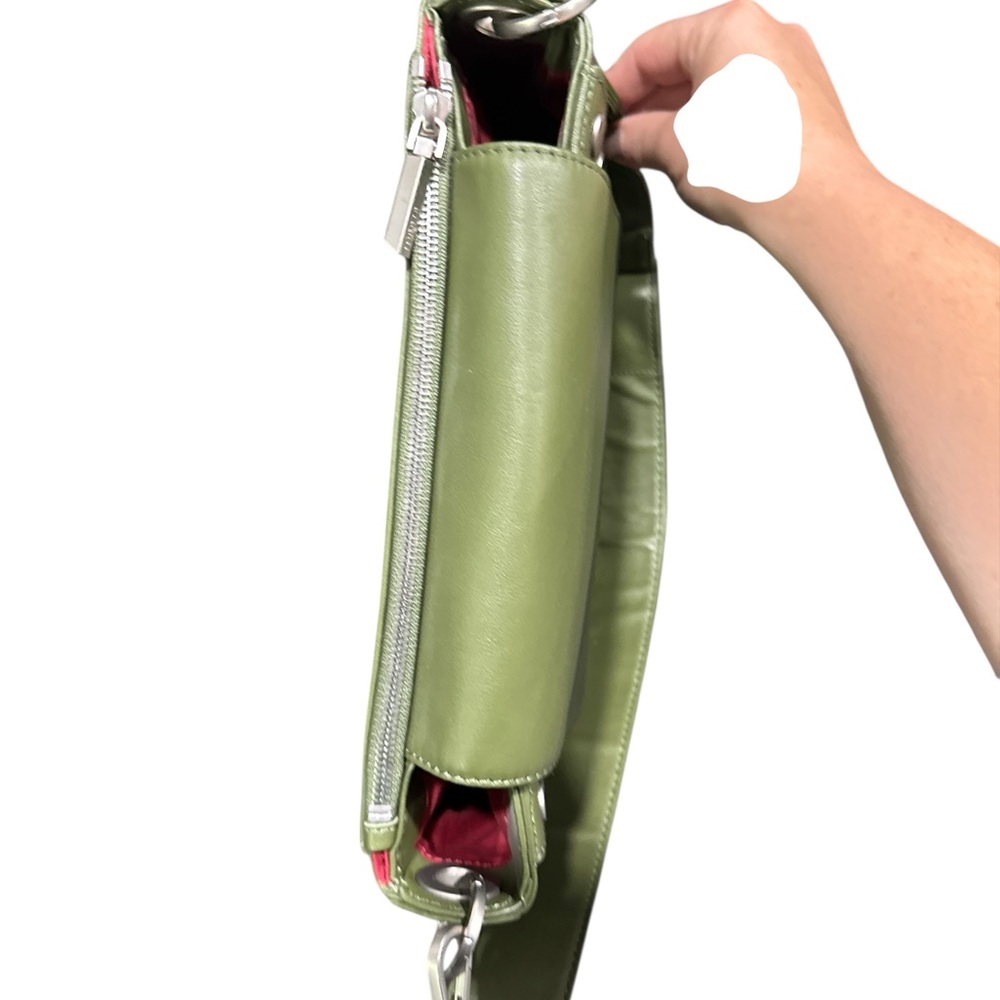 Hammitt Kayce large saddle bad Landscape Green - Picture 8 of 10